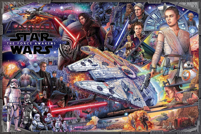 Illustration for article titled Star Wars, Batman, Rick & Morty, and More Lead an Insane Lineup of Exclusive New York Comic-Con Art